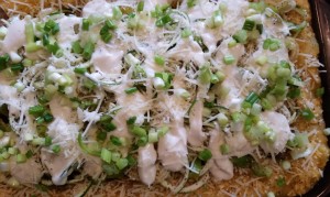 Deep Dish Spaghetti Squash Pizza Casserole - Eat-in WIth YiaYia