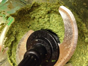 Cilantro Avocado Pesto Zoodles - Eat-in WIth YiaYia