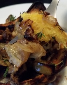 Stuffed Carnival Squash - Eat-in WIth YiaYia