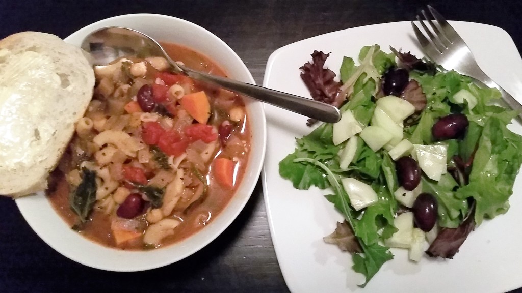 Autumn Minestrone - Eat-in With YiaYia