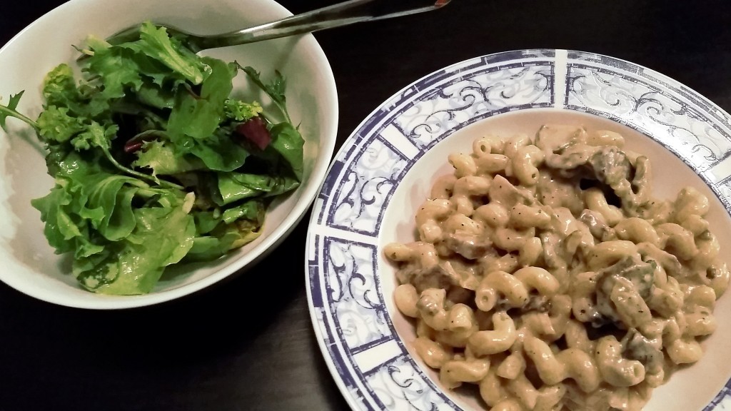 Mushroom Stroganoff - Eat-in With YiaYia