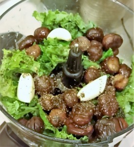 Kale and Chestnut Pesto - Eat-in With YiaYia