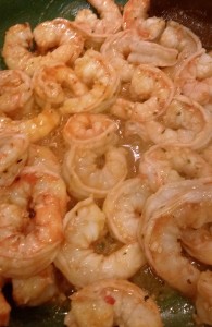 Shrimp with Vegan Jambalaya - Eat-in With YiaYia