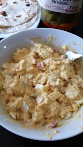 Chipotle Egg Salad Breakfast Burrito - Eat-in WIth YiaYia
