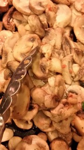 Braised Asparagus with White Mushrooms - Eat-in With YiaYia