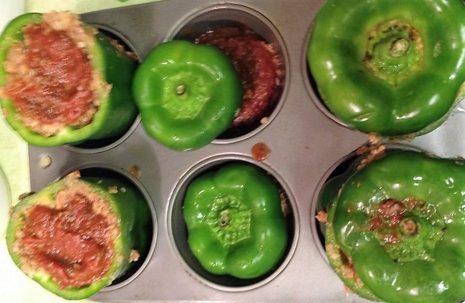 Vegan Stuffed Peppers - - Eat-in With YiaYia