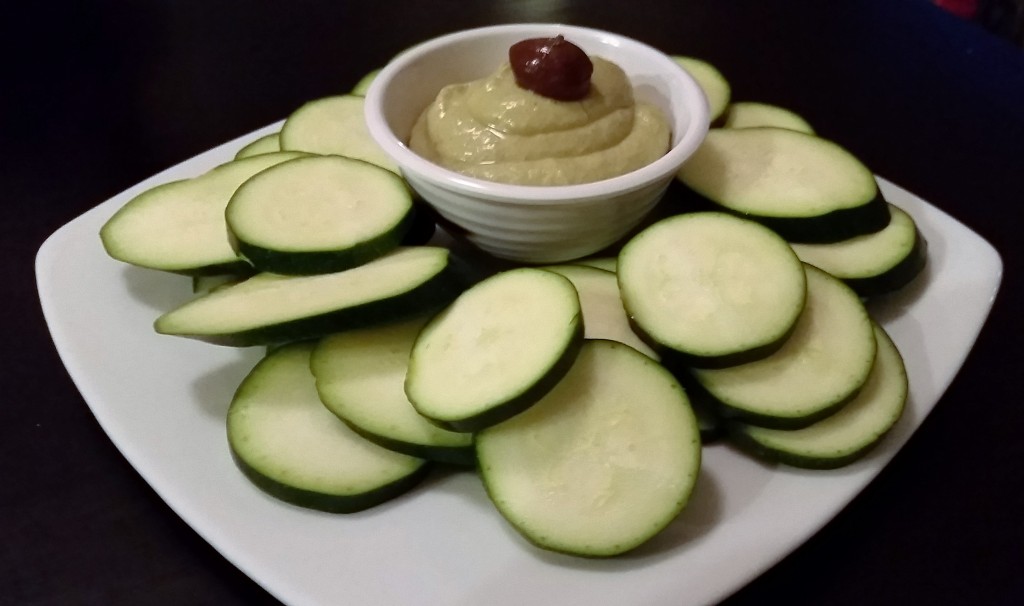 Green Bean Hummus - EatinWithYiayYia.com