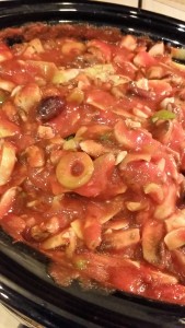 Vegan Suga alla Puttanesca - EatinWithYiayYia.com