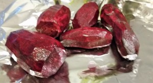 Beet Pesto & Goat Cheese Batard - EatinWithYiayYia.com