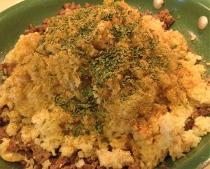 Low Fat, Starch Free Dirty Rice - EatinWithYiaYia.com