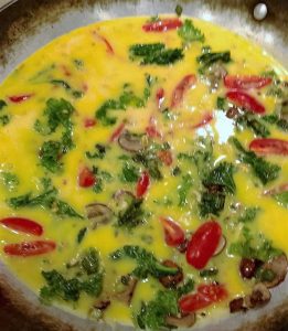 Classic Garden Frittata - EatinWithYiaYia.com