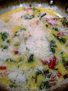 Classic Garden Frittata - EatinWithYiaYia.com