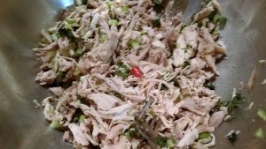 Sun-dried Tomato & Rosemary Chicken Salad - EatinWithYiaYia.com