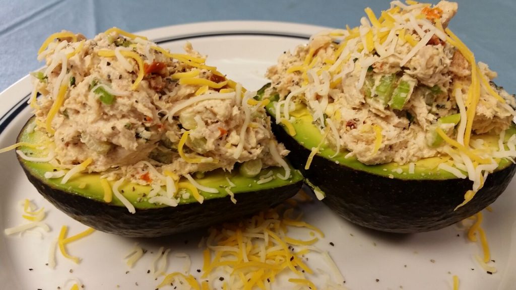 Sun-dried Tomato & Rosemary Chicken Salad - EatinWithYiaYia.com