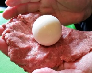 Keto Scatch Eggs - EatinWithYiaYia.com