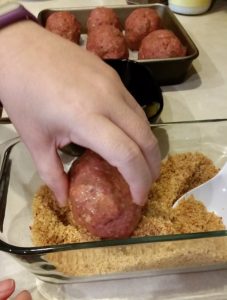Keto Scatch Eggs - EatinWithYiaYia.com