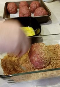 Keto Scatch Eggs - EatinWithYiaYia.com
